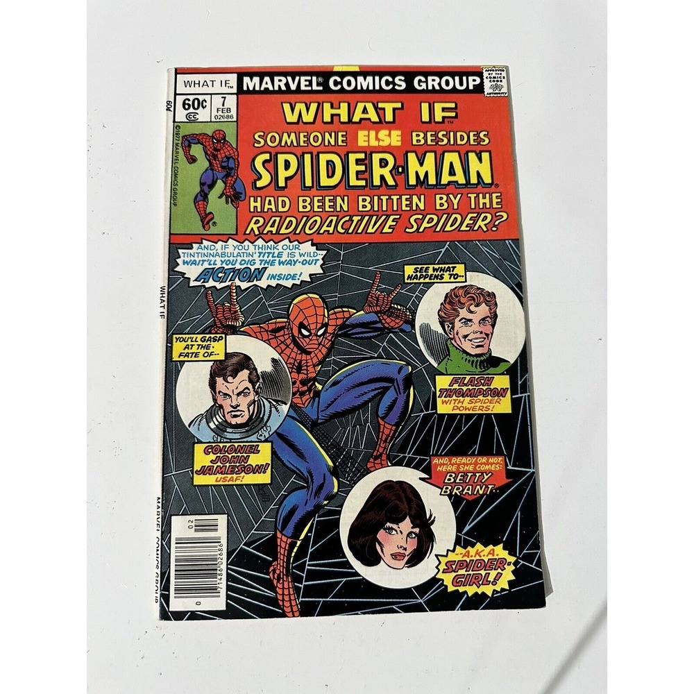 Marvel Comics‎ What If #7 What If Someone Else Had Become Spider-Man? 1977